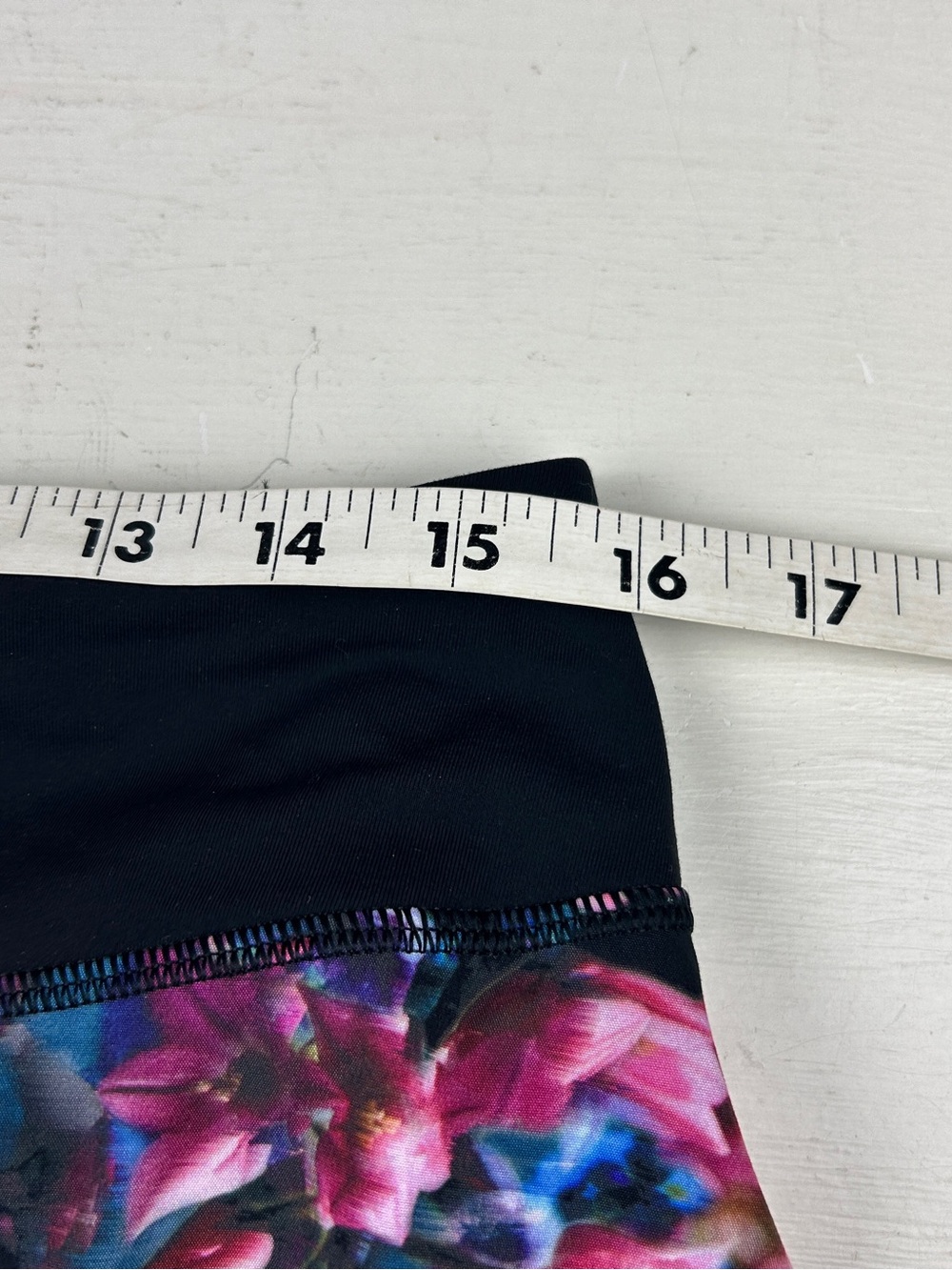 Lululemon Women's Layered Lined Mini Skirt Skirt Floral Black Size 8 Sporty - Picture 5 of 6